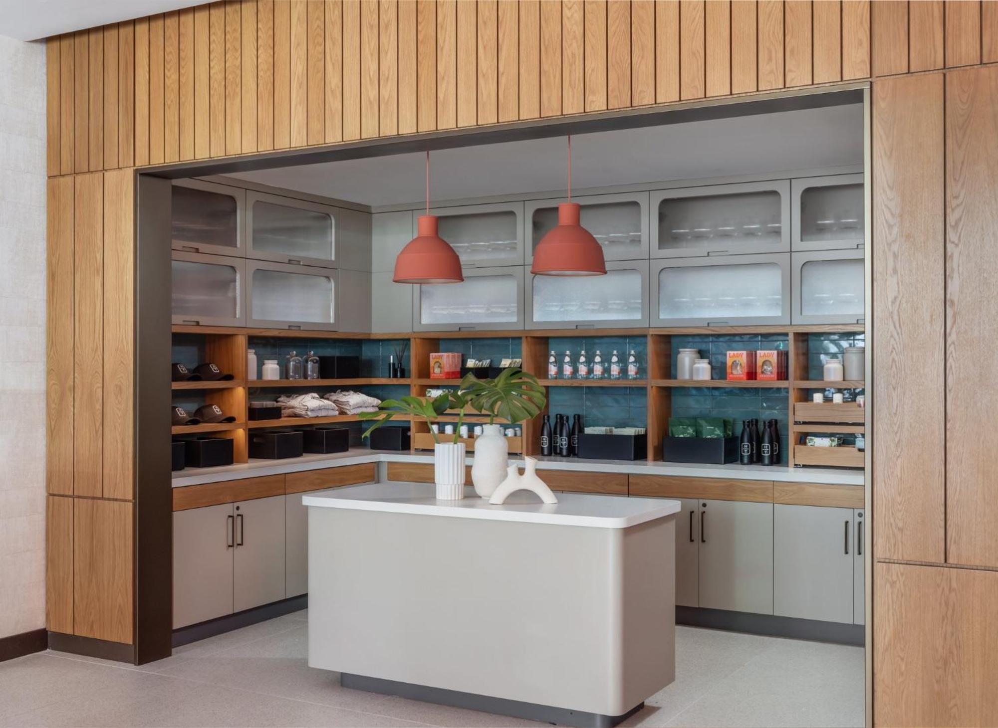 ヒルトン ガーデン イン タイムズ スクエア ニューヨーク エクステリア 写真 A kitchen